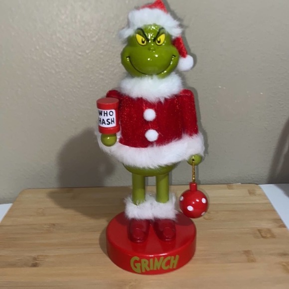 Dr. Seuss Holiday The Grinch Nutcracker 223 Edition Wood Drseuss